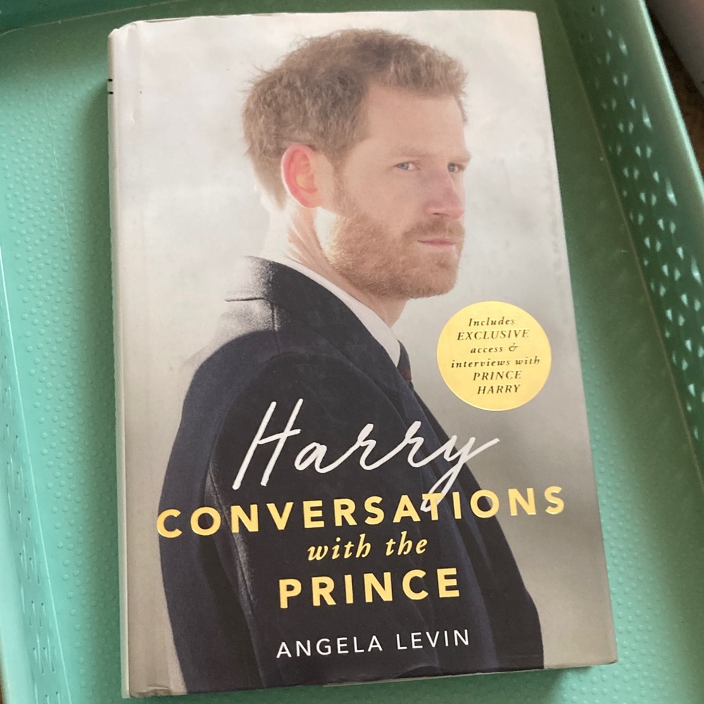 UK IMPORT Harry: Conversations with the Prince Hardcover Book - Angela Levin